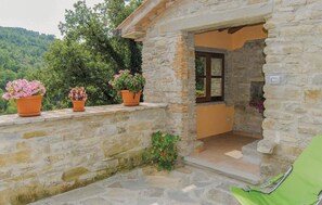 Terrace/patio - Agriturismo La Ginestra (Città di Castello PG)