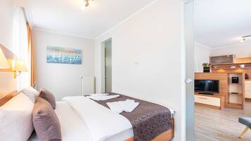 1 dormitorio, caja fuerte, wifi y ropa de cama