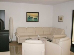 Televisión LCD y chimenea 