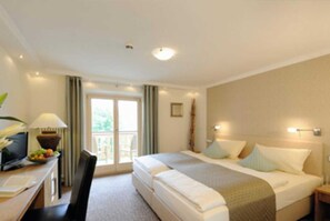 1 chambre, bureau, Wi-Fi, draps fournis
