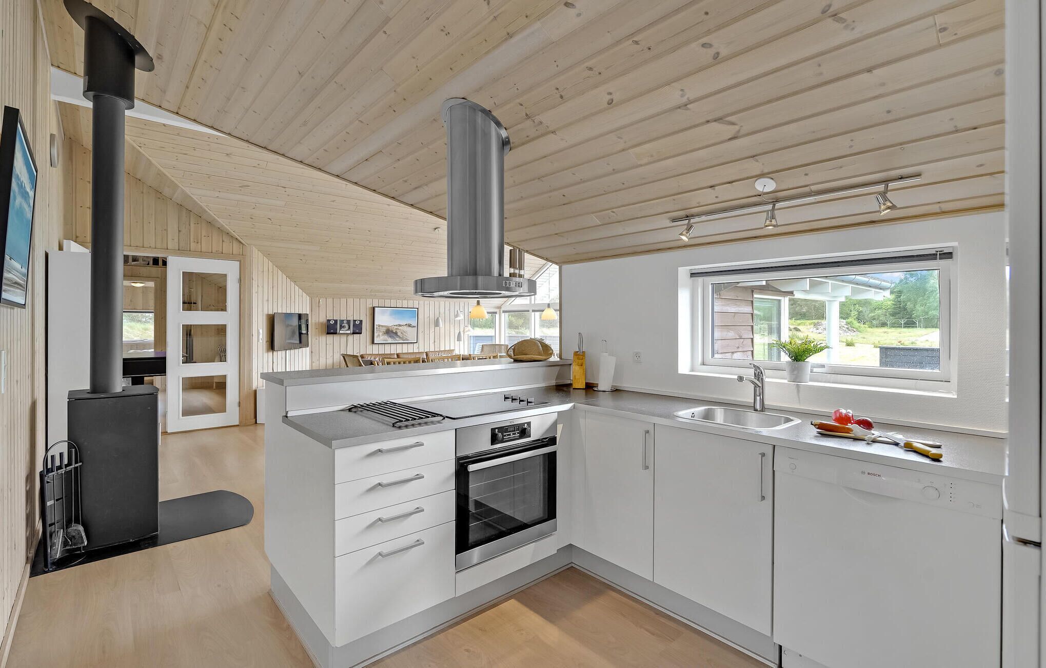 Kühlschrank, Ofen, Herdplatte, Geschirrspüler