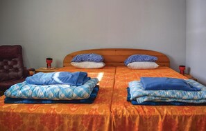 2 chambres, lit parapluie
