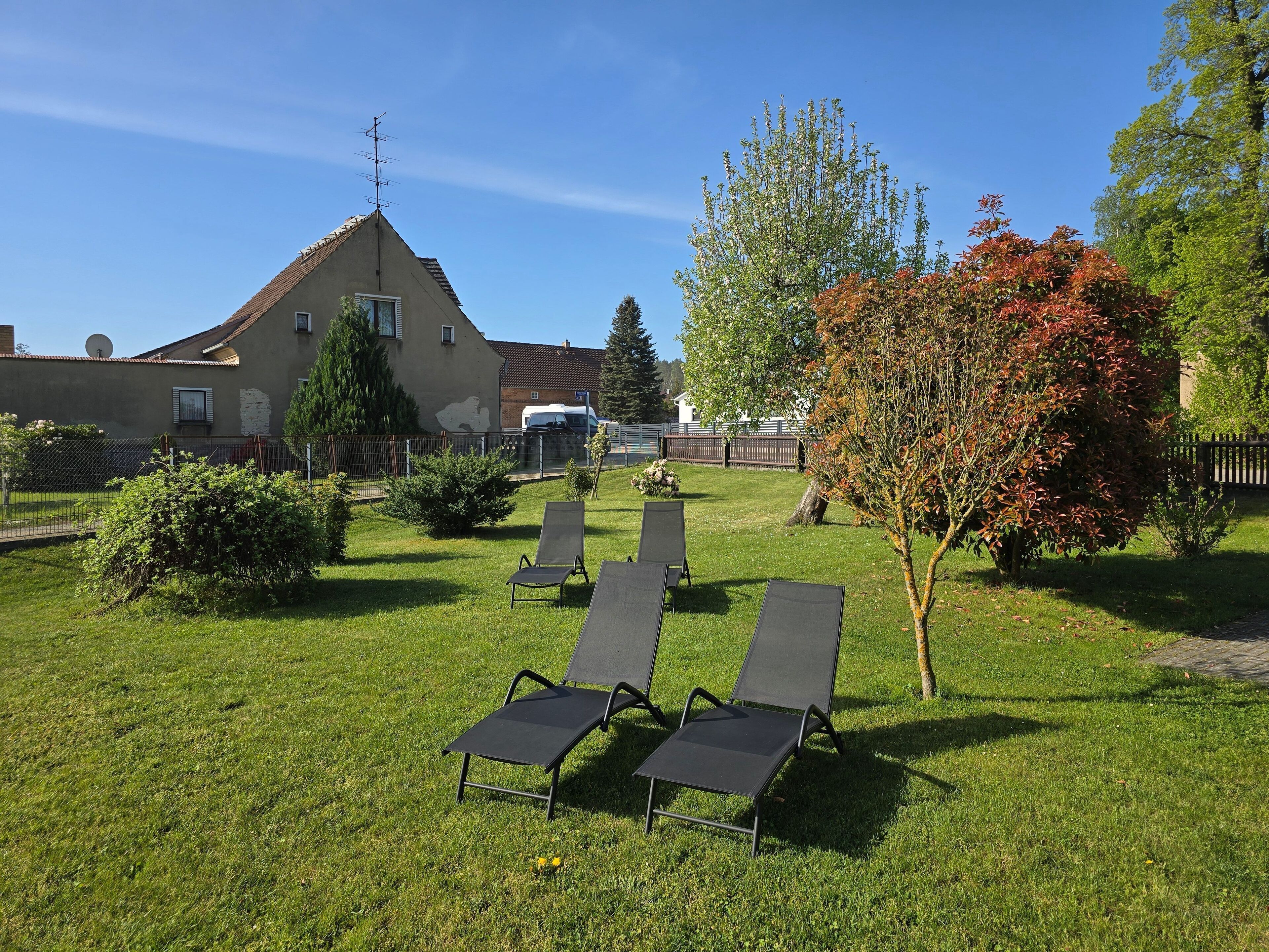 Relaxmöglichkeit im Außenbereich