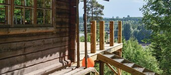 Belle maison à Länghem avec vue sur le.