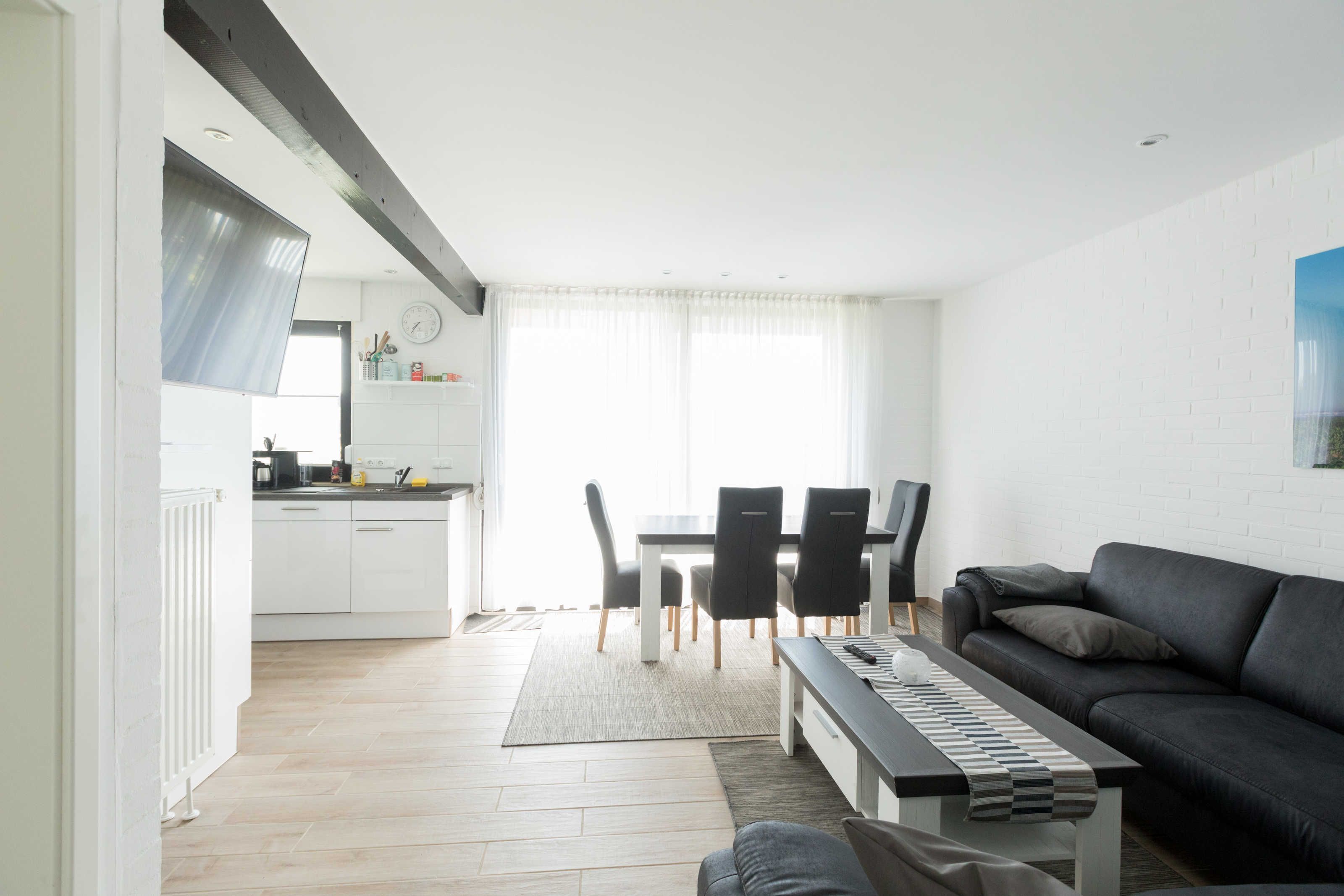 Fernseher, Kamin