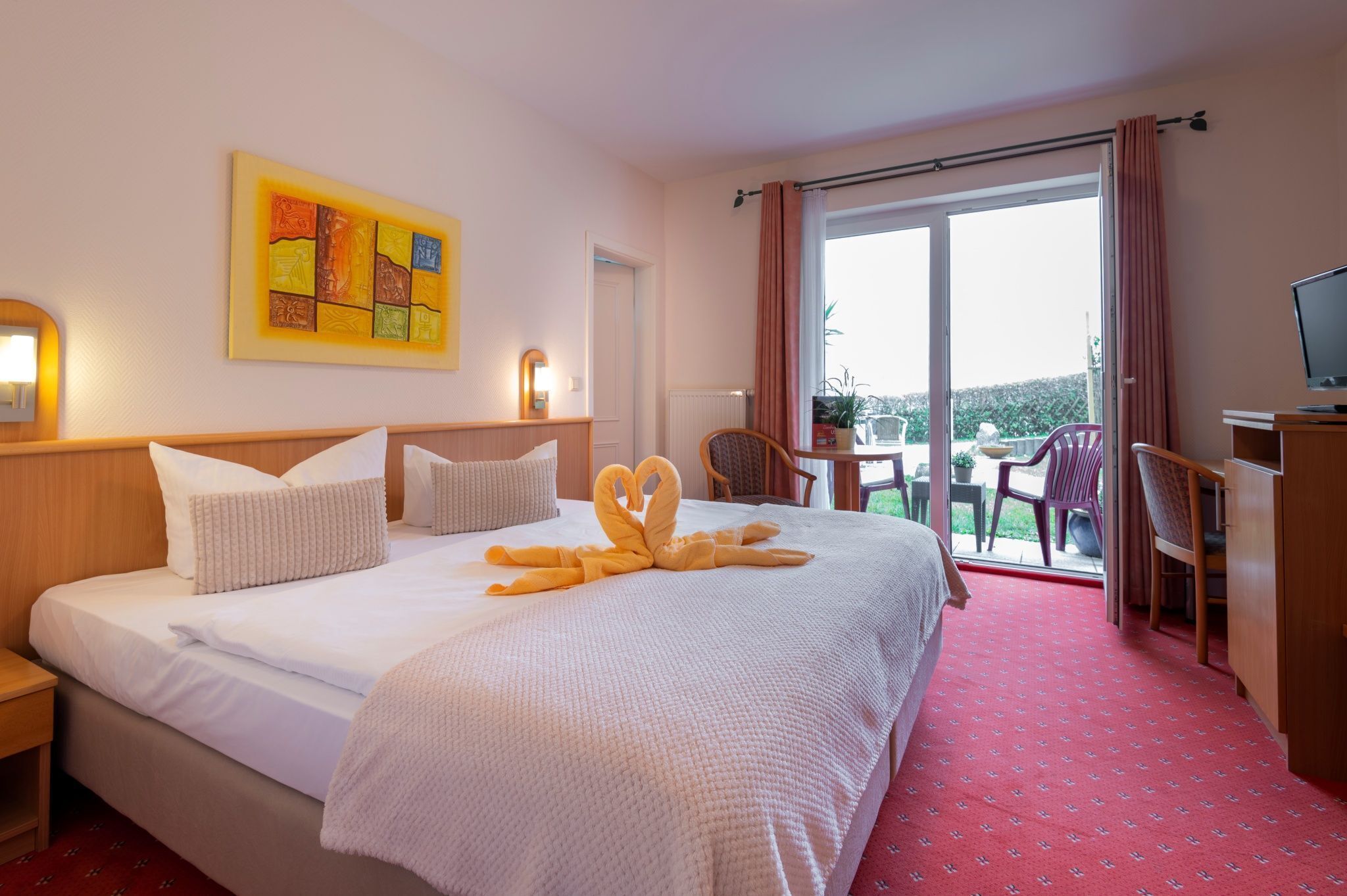 2 habitaciones, escritorio, wifi y ropa de cama 