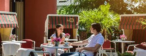 Outdoor dining - Pro Familiy - Hotel Wald & See (Heringsdorf)