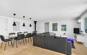TV, fireplace, DVD player
