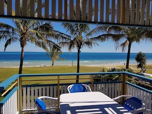 Villa 44 | Balcony view - Moreton Island Villas & Apartments (Moreton Island)
