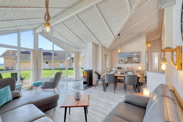 TV, lareira, DVD player