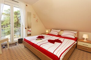 2 Schlafzimmer, Zimmersafe, Reisekinderbett, WLAN