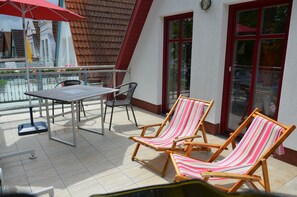 Apartment, Balcony (II - incl. 65 EUR cleaning fee) | Balcony