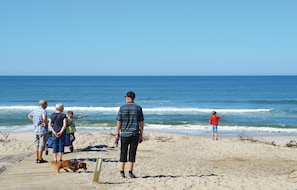Beach nearby, fishing