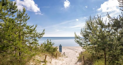 Schöne Wohnung in Binz mit Meerblick