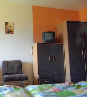 1 soverom og sengetøy