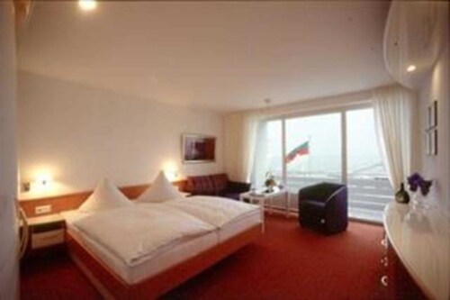 Chambre double. Balcon. Vue sur le lac - Haus Hanseat