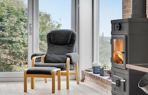 Living Room - Awesome home in Slagelse with house sea view (Slagelse)