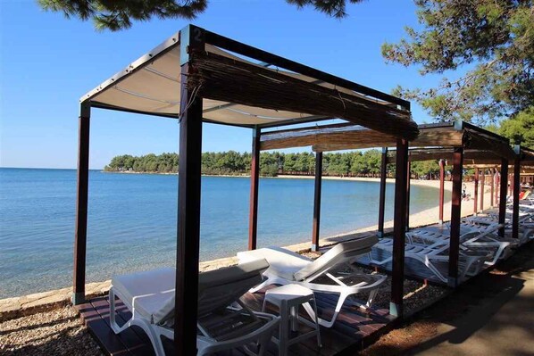 Property grounds - Holiday apartment with terrace and air conditioning (Novigrad)