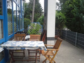 Outdoor dining - Apartment Strandloft DH-27993 (Lubmin)