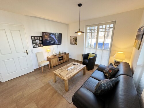 Apartment 01 with fireplace & terrace - A: Haus Strandkiefer - close to the beach