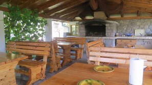 Udendørs spisemuligheder