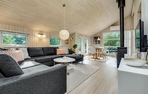 Fernseher, Kamin, DVD-Player