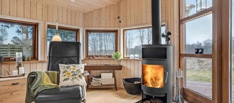 Preciosa casa en ørsted con sauna