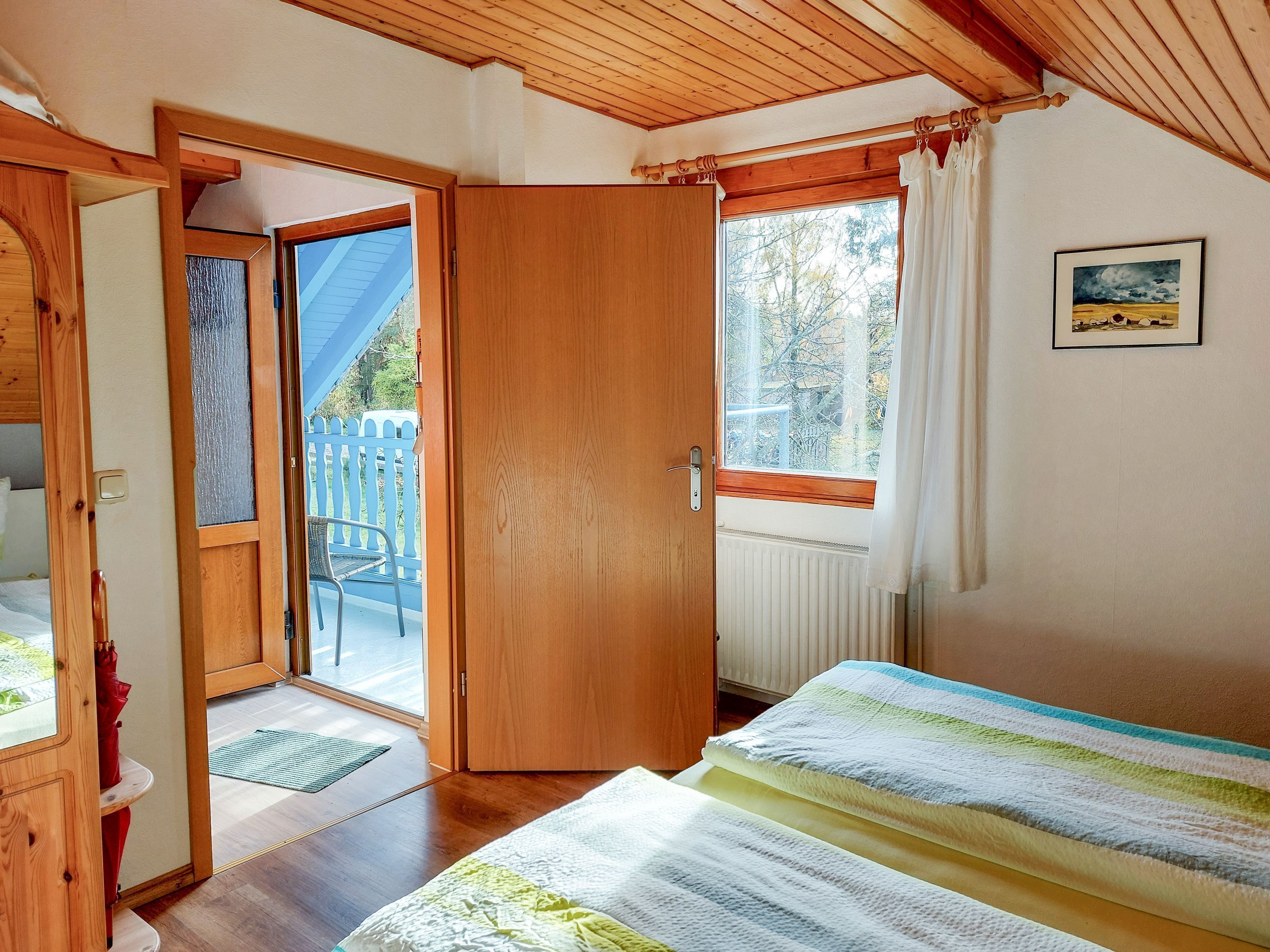 2 bedrooms, bed sheets