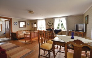 TV, fireplace, DVD player