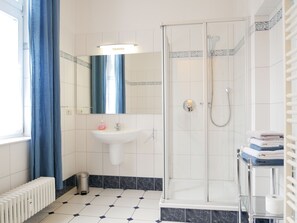 Towels, soap, toilet paper