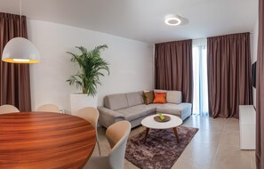 TV, DVD player, stereo - Luxurious home in Okrug Gornji with sauna (Okrug Gornji)