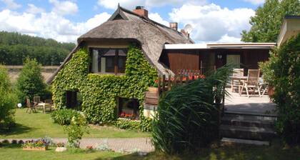 Ferienappartement Having - Ferienappartements unterm Reetdach mit Seeblick