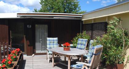 Ferienappartement Having - Holiday apartments under a thatched roof with lake view