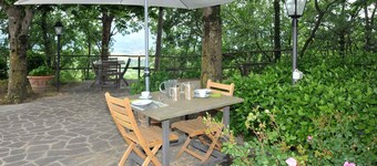 Holiday home with panoramic views and pool