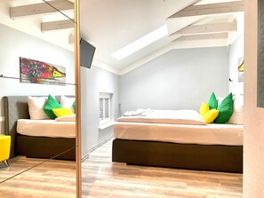 2 soveværelser, strygejern/strygebræt, Wi-Fi, sengetøj