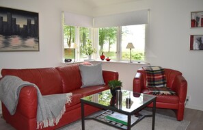 TV, fireplace, DVD player