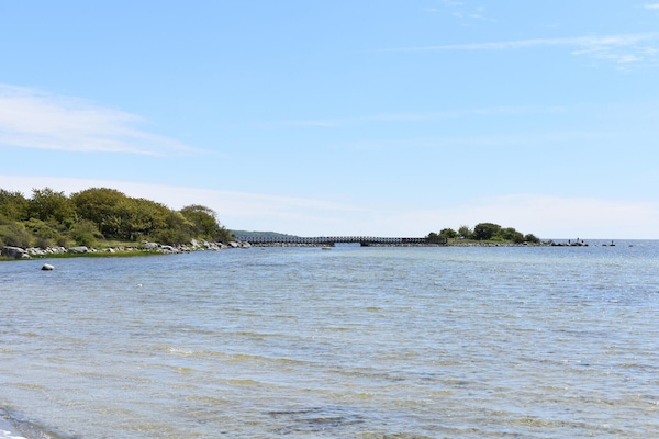 Una spiaggia nelle vicinanze, pesca