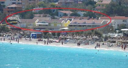 Holiday apartment near the beach with air conditioning