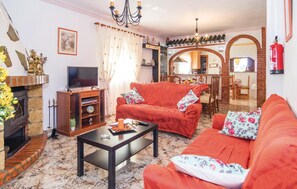 Cheminée, lecteur de DVD