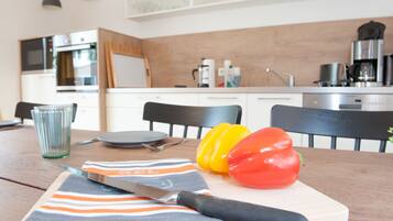 Comfort House (Elfriede) | Private kitchen | Fridge, microwave, oven, dishwasher
