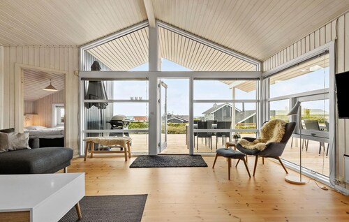 Beautiful home in Rønde with kitchen