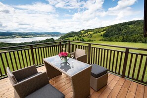 Outdoor dining - Holiday family happiness - Farm Schöb Ringer Frühstückspension (Miglberg)