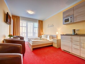 1 dormitorio, caja fuerte, cuna de viaje y wifi