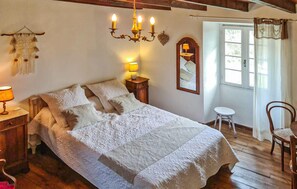 3 chambres, draps fournis
