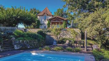 Una piscina riscaldata