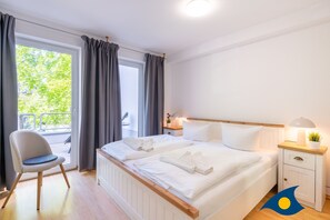 1 Schlafzimmer, WLAN, Bettwäsche
