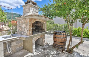 Terrace/patio - Awesome home in Kastel Stari (Kastel Stari)