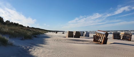 Una spiaggia nelle vicinanze