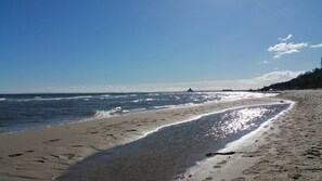 Tæt på stranden