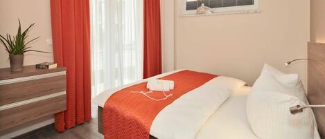 2 habitaciones, caja de seguridad en la habitación, wifi y ropa de cama